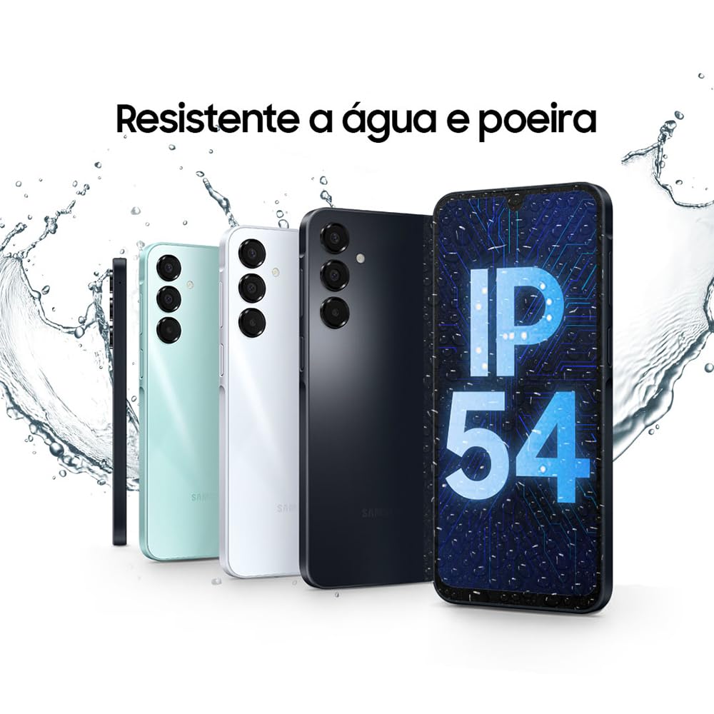 Samsung Celular Galaxy A16, 128GB + 4GB RAM, Câmera de até 50MP